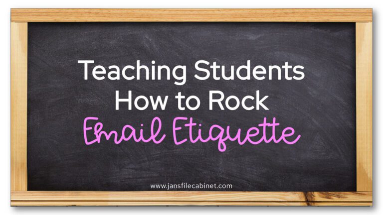 Teaching Students How to Rock Email Etiquette
