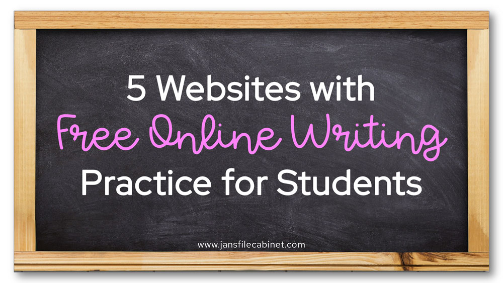 5 Websites with Free Online Writing Practice for Students